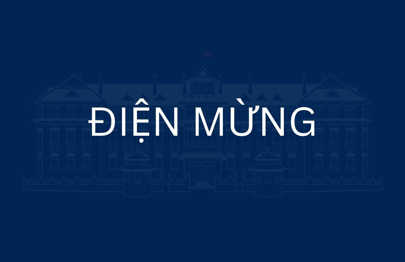 Điện mừng Quốc khánh Mông Cổ