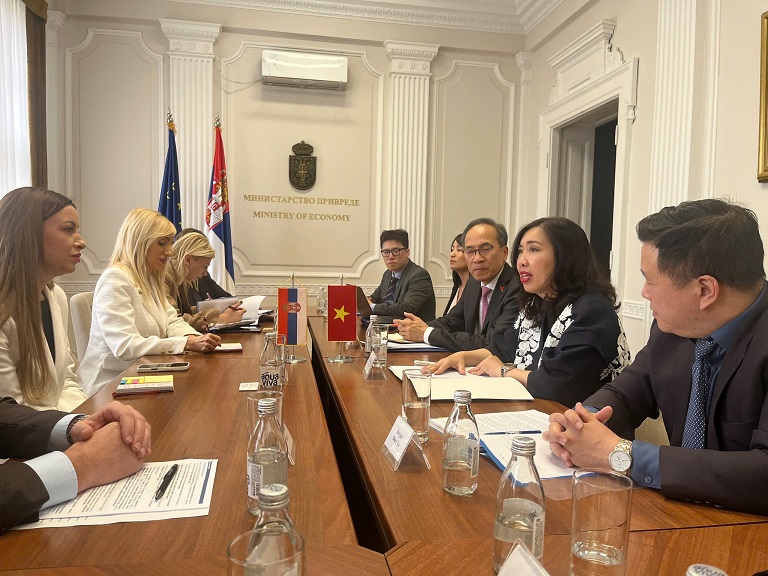 Thứ trưởng Ngoại giao Lê Thị Thu Hằng thăm làm việc tại Serbia và đồng chủ trì Tham vấn chính trị Việt Nam - Serbia