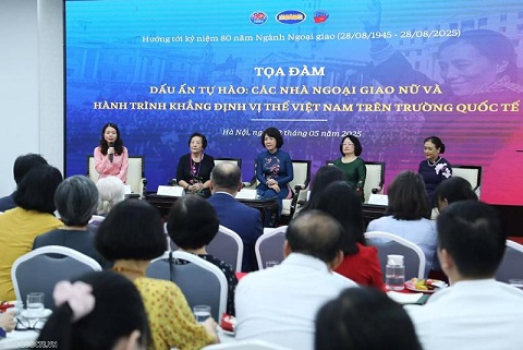 Những bóng hồng ngoại giao Việt Nam: 80 năm gánh vác sứ mệnh, kiến tạo vị thế, truyền lửa tương lai